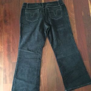 Ann Taylor Black Cords Slim 14